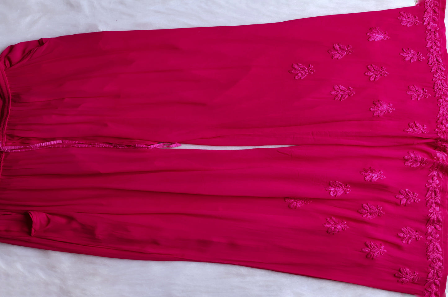 naaz Deep Pink Viscose 3 Piece Set