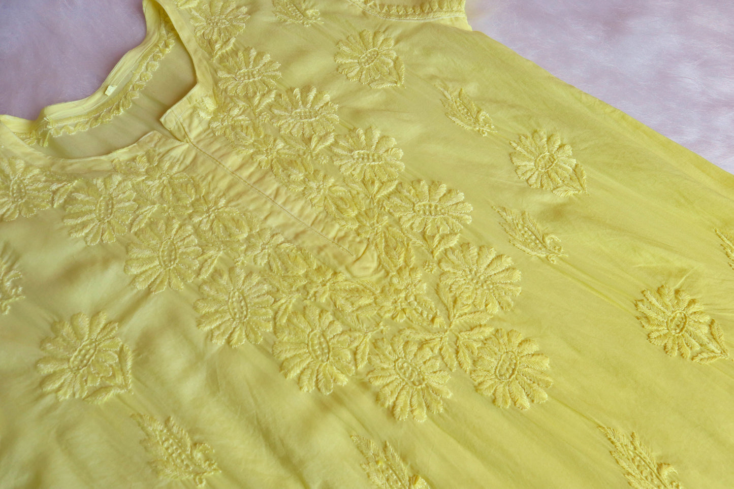 roohani Yellow rayon Garara set