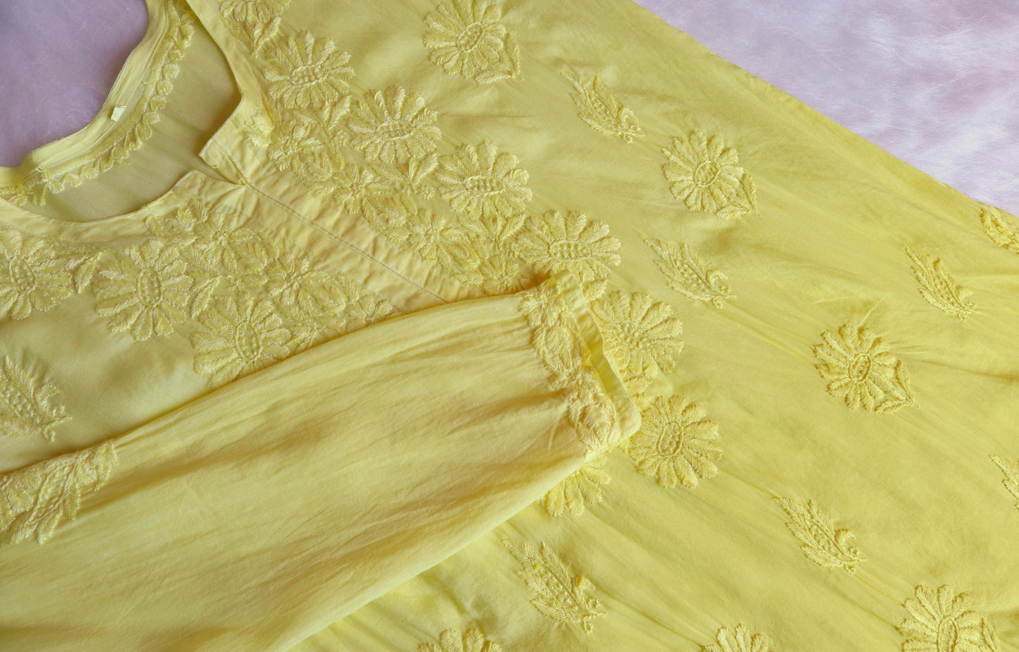roohani Yellow rayon Garara set