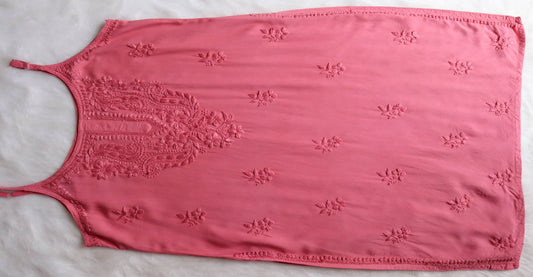 Falak rose brown noodle strap 3 piece suit set