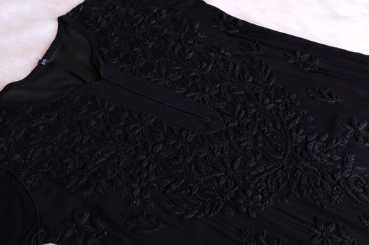 naaz Black Viscose 3 Piece Set