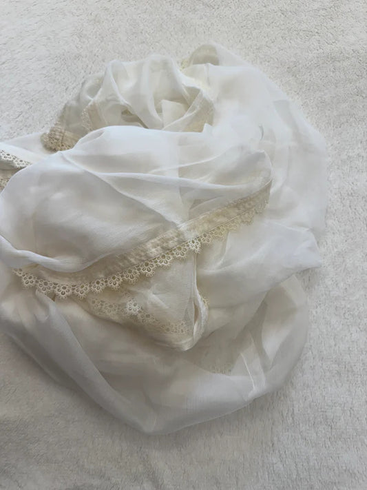 Ramya Off white suit set