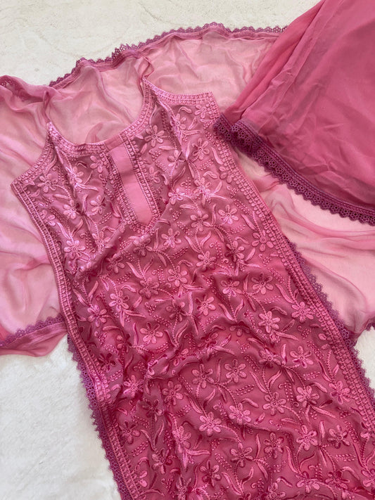 Ramya Baby Pink Suit Set