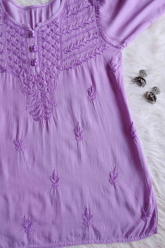 sarang Lavender short top