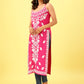 Nazakat Rayon Pink Kurta
