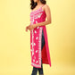 Nazakat Rayon Pink Kurta