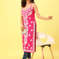 Nazakat Rayon Pink Kurta