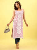 Nazakat lavender Rayon Kurta