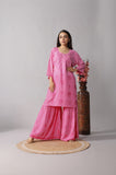 Roohani Rose Pink rayon Garara set
