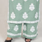 Arohi Powder Green Rayon Kurta Pant Set