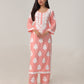 Arohi Peach Rose Rayon Kurta Pant set