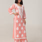 Arohi Peach Rose Rayon Kurta Pant set