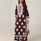 Arohi Deep Maroon Rayon Kurta Pant set