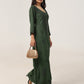 Gulistaan Green 2 piece Rayon Kurta Plazzo set