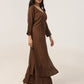 Gulistaan Brown 2 piece Rayon Kurta Plazzo set
