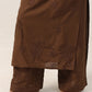 Gulistaan Brown 2 piece Rayon Kurta Plazzo set