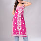 Nazakat Pink Cotton Kurta