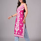 Nazakat Pink Cotton Kurta
