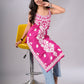 Nazakat Pink Cotton Kurta