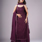 Ramya Wine Suit Set