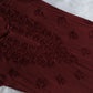 Ulfat Chocolate Brown  2 piece Rayon set