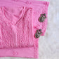 Ulfat Baby Pink 2 piece Rayon set