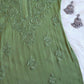 Roop Olive Green Pure Chiffon Kurta