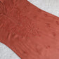 Mirha Rust Rayon sequin embllished Long Kurta