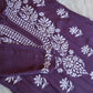 Nura Dusty Mauve Long Modal Kurta
