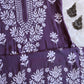 Nura Dusty Mauve Long Modal Kurta