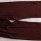 Falak Chocolate Brown Noodle Strap 3 Piece Kurta set