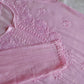 Nazakat Baby Pink Cotton short kurta