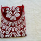 NAZAKAT Maroon Cotton Kurta