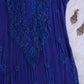 Ehsaas Royal Blue Viscose Georgette Kurta