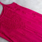 Falak rani pink noodle strap 3 piece suit set