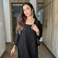 Gulistaan Black 2 piece Rayon Kurta Plazzo set