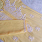 Gulab Pastel Yellow Rayon Kurta Pant set