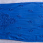 Falak Sapphire Blue Noodle Strap 3 Piece Kurta set