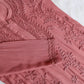 rivayat rose brown viscose georgette kurta