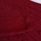 Nikhat maroon rayon long kurta