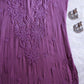 Athena Dusty Purple Viscose Georgette Kurta