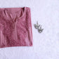 Mirha Mauve Pink Rayon sequin embllished Long Kurta