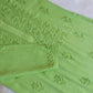 Nikhat Lime Green Rayon Long Kurta