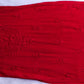 Falak Red Noodle Strap 3 Piece Kurta set