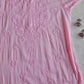 Nazakat Baby Pink Cotton short kurta