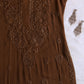 Ehsaas Chocolate Brown Viscose Georgette kurta