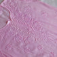 Nazakat Baby Pink Cotton short kurta