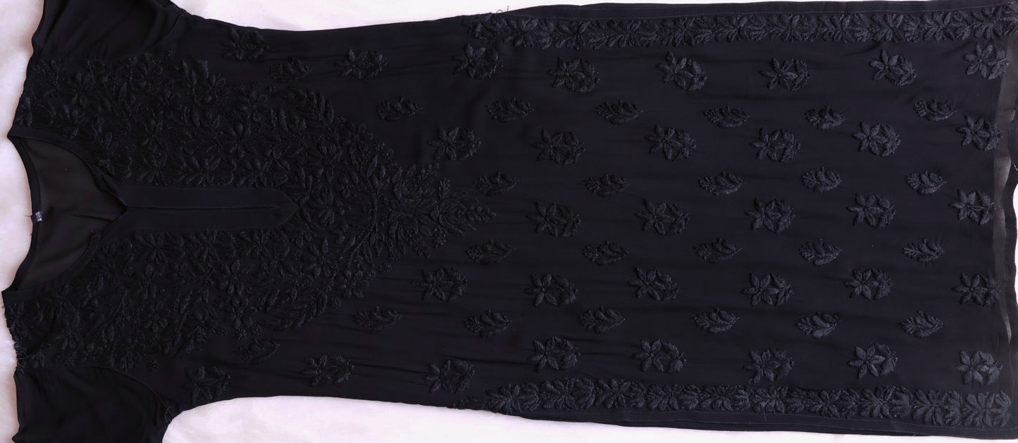 naaz Black Viscose 3 Piece Set