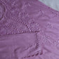 Nazakat Dusty Purple Cotton short kurta