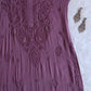 Ehsaas Dusty Purple Viscose Georgette Kurta